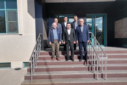 İ̇lçe Kaymakamımız Sayın Eyüp Kaykaç, Borsamızı Zi̇yaret Etti̇.