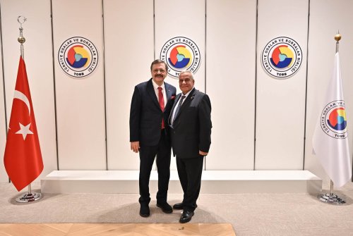 Malkara Ti̇caret Borsası Yöneti̇mi̇nden Tobb Başkanı M. Ri̇fat Hi̇sarcıklıoğlu’na Zi̇yaret