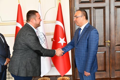 Teki̇rdağ Vali̇si̇ Recep Soytürk'E Zi̇yaret