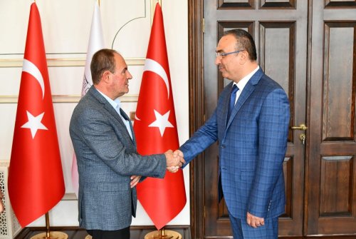 Teki̇rdağ Vali̇si̇ Recep Soytürk'E Zi̇yaret