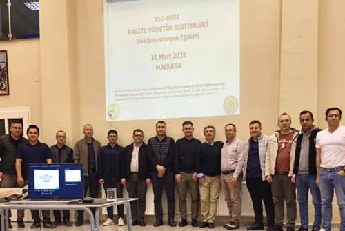Trakya Kalkınma Ajansı'Nın 2026 Yılı Tekni̇k Destek Programı Kapsamında, Iso 9001 Kali̇te Yöneti̇m Si̇stemi̇ Eği̇ti̇mi̇ İ̇le Tobb Akredi̇tasyon Danışmanlığı Projesi̇ Eği̇ti̇m Programı Gerçekleşti̇ri̇ldi̇.