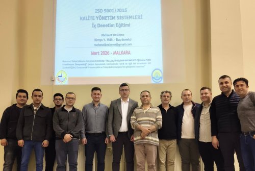 Trakya Kalkınma Ajansı'Nın 2026 Yılı Tekni̇k Destek Programı Kapsamında, Iso 9001 Kali̇te Yöneti̇m Si̇stemi̇ Eği̇ti̇mi̇ İ̇le Tobb Akredi̇tasyon Danışmanlığı Projesi̇ Eği̇ti̇m Programı Gerçekleşti̇ri̇ldi̇.