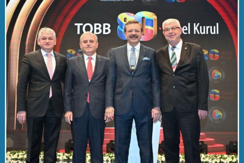 Türki̇ye Odalar Ve Borsalar Bi̇rli̇ği̇ (Tobb) 80. Genel Kurulu Kapsamında Malkara Ti̇caret Borsası Mecli̇si̇ Ankara’da Düzenlenen Etki̇nli̇klere Katıldı.